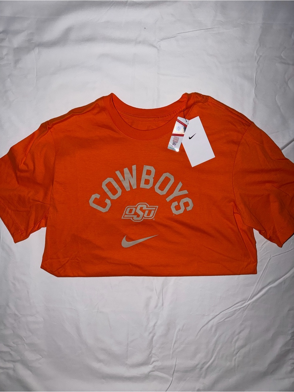 Nike adult small Orange OSU Cowboys Graphic Tee 1082